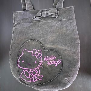 Hello kitty jean bag